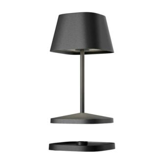 Naples 2 aluminum table lamp black