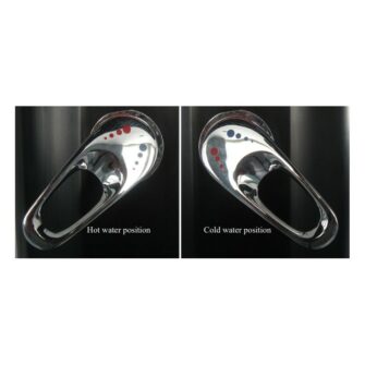 Solar outdoor shower mixer tap