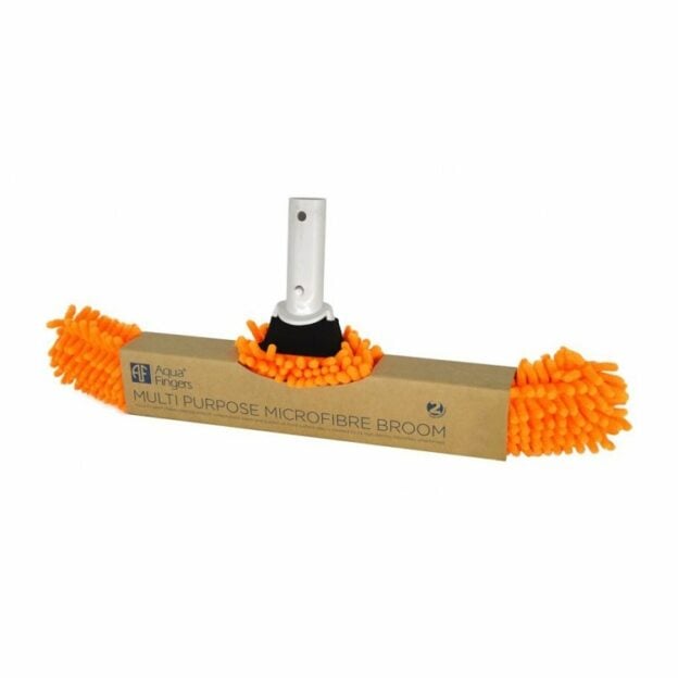 Flexible microfiber pool brush