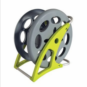 Roll-up reel for vacuum cleaner hose