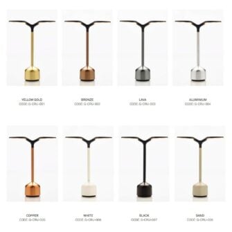 Imagilights grand cru tafellamp color range