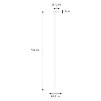 Mirai sticks mood lamp dimensions