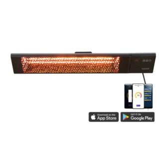 Smart IR verwarming Focus Ultra Wall Grey 2000 Watt