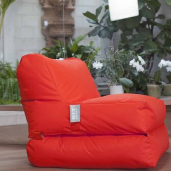 Beach Lounge lounger Orange 05