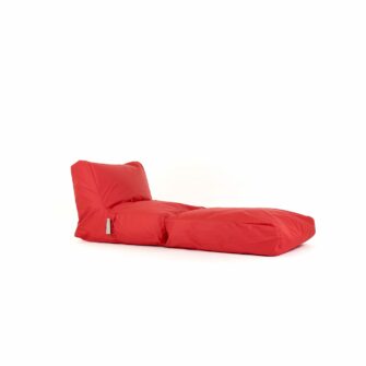 Beach Lounge lounger red 02