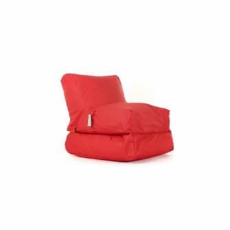 Beach Lounge sun lounger red