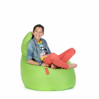 Pouf Dropseat vert citron