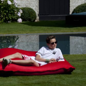 Float bean bag Sit On It Red 02