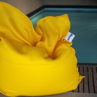 Float bean bag Sit On It Yellow 02