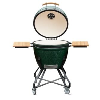 Kamado BBQ XXL 70 green open lid
