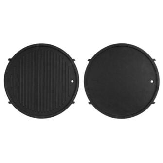 Kettle Plancha set cast iron top