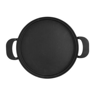 Kettle cast iron frying pan 02