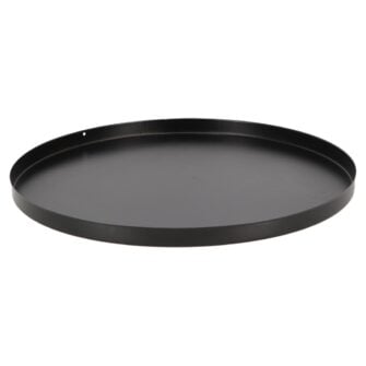 Fire pit ash plate round