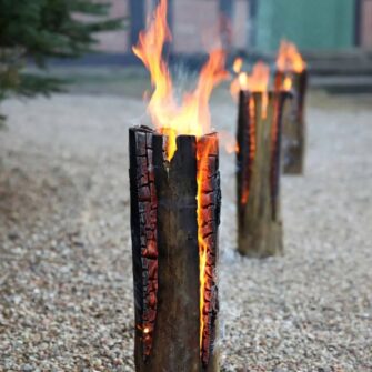 Schwedische Fackel lang