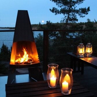 Tria garden fire atmosphere