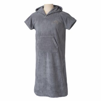 Poncho Ocean drive adulte gris