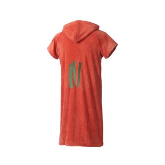 Ocean Drive Poncho Kinder orange Rückseite