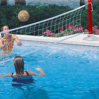 Volleyballnet voor zwembad 02