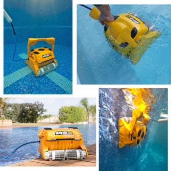 Wave 100 Dolphin pool robot features