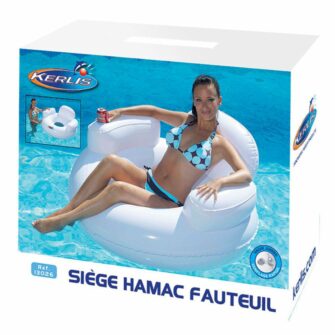 Witte drijvende zwembad zetel verpakking