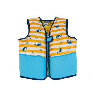 Life jacket with whales