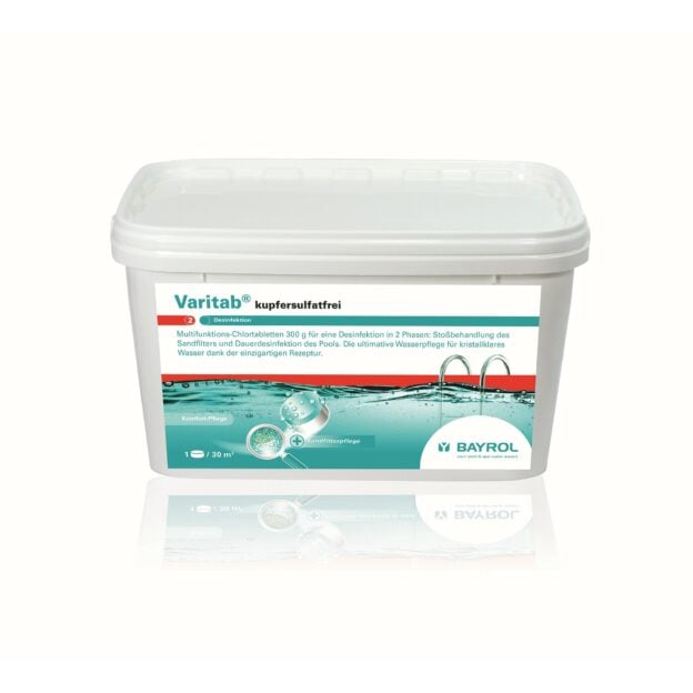 Bayrol Varitab Chlortabletten mit Mehrfachwirkung 300g