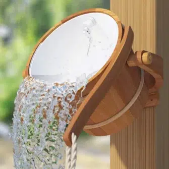 Buitendouche kantelemmer tuin douche