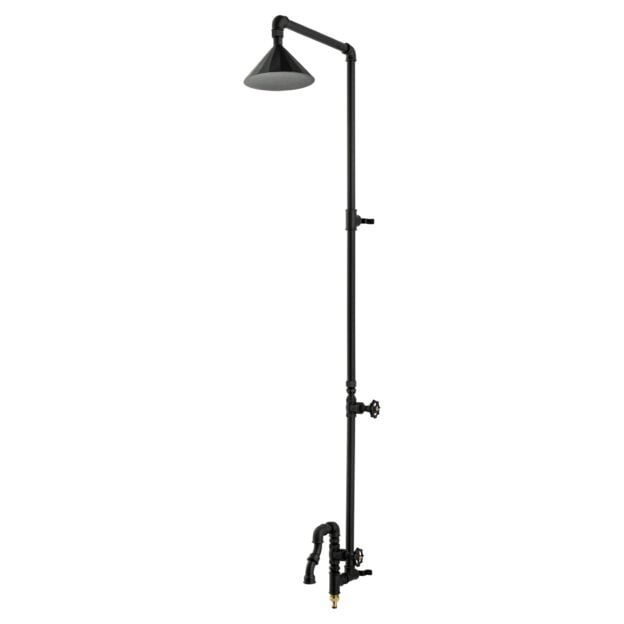 Mora garden outdoor shower black